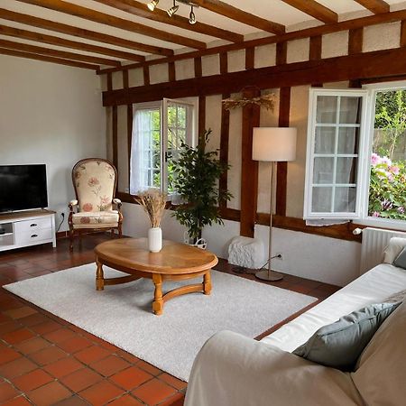 Maison 110 M² Cosy Au Calme Avec Jardin De 1000 M² Pont-Audemer Exterior foto