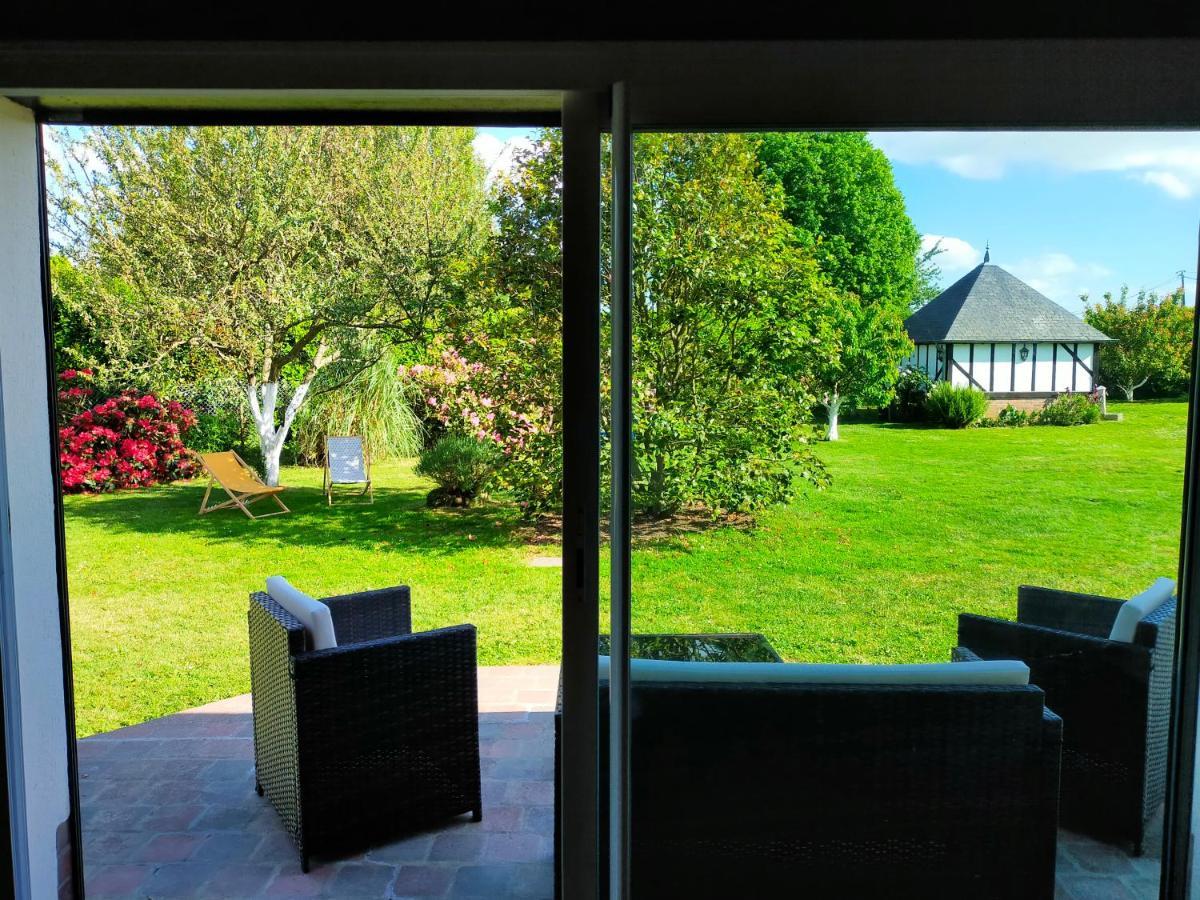 Maison 110 M² Cosy Au Calme Avec Jardin De 1000 M² Pont-Audemer Exterior foto